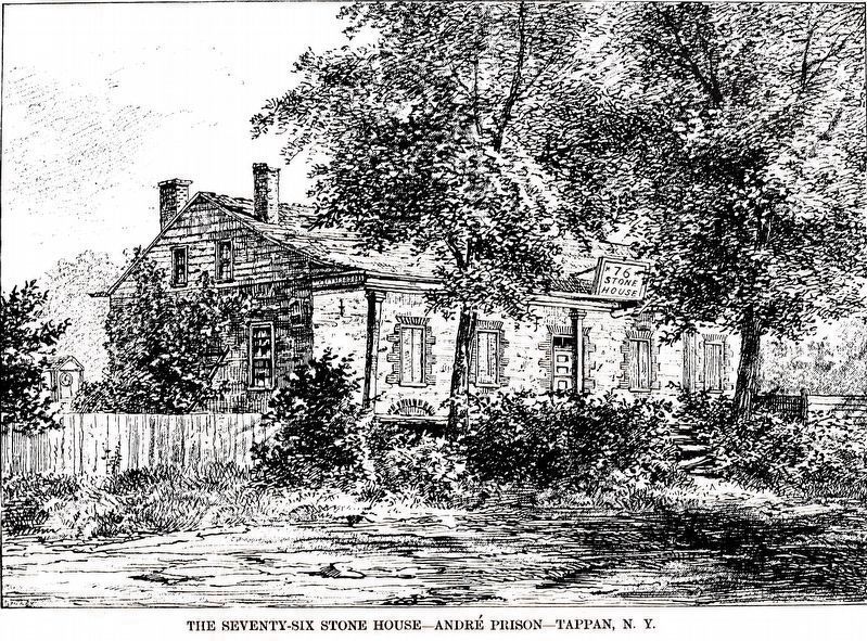 The Seventy-Six Stone House<br>Andr Prison<br>Tappan, N.Y. image. Click for full size.