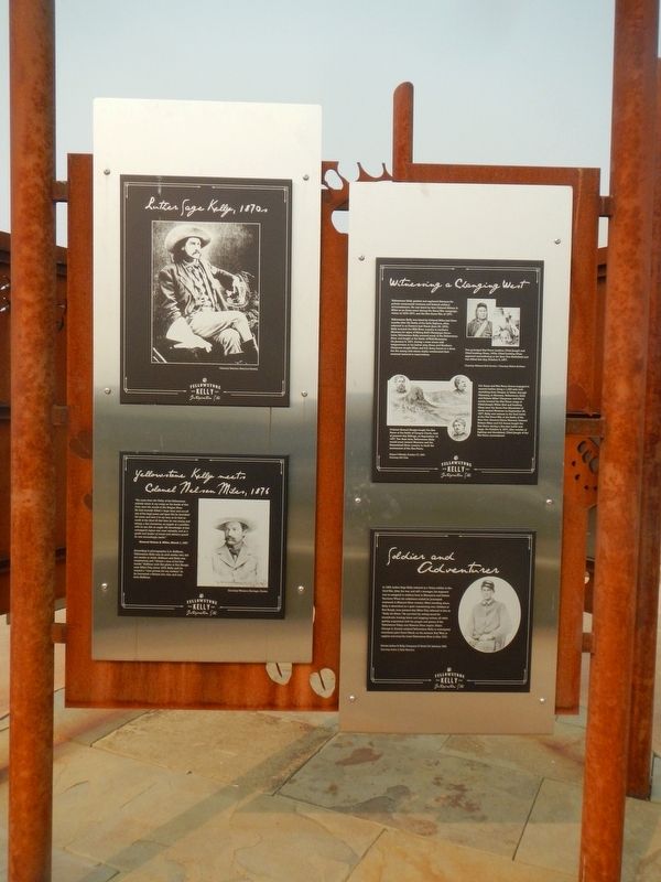 Luther Sage "Yellowstone" Kelly Marker, side A image. Click for full size.