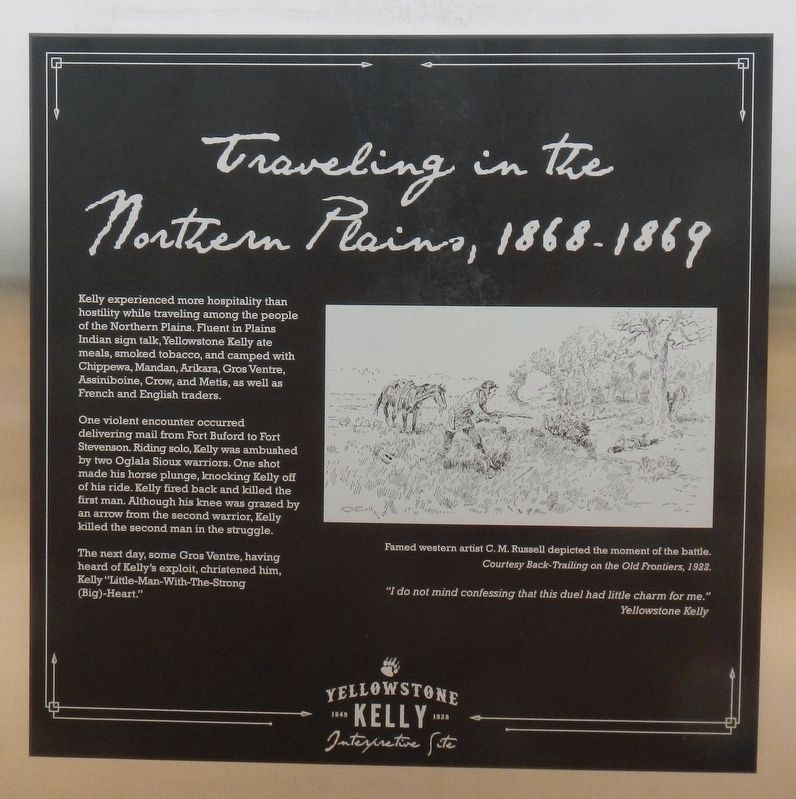 Traveling in the Northern Plains, 1868-1869 image. Click for full size.
