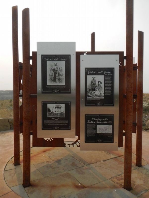 Luther Sage "Yellowstone" Kelly Marker, side B image. Click for full size.