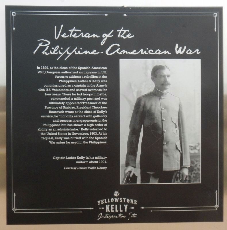 Veteran of the Philippine-American War image. Click for full size.