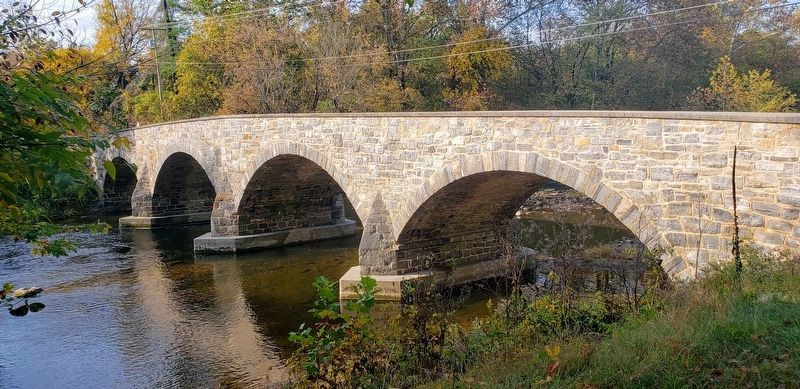 Antietam Iron Works Bridge image. Click for full size.