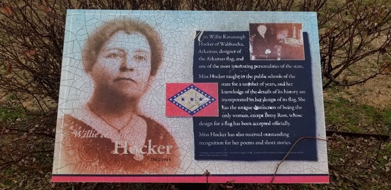 Willie Kavanaugh Hocker Marker image. Click for full size.