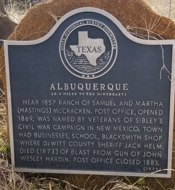 Albuquerque Marker image. Click for full size.