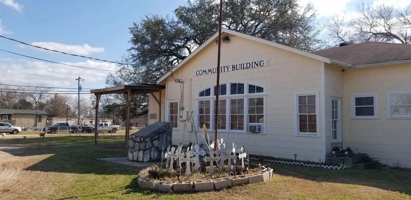 The Sutherland Springs Marker and Memorial image. Click for full size.