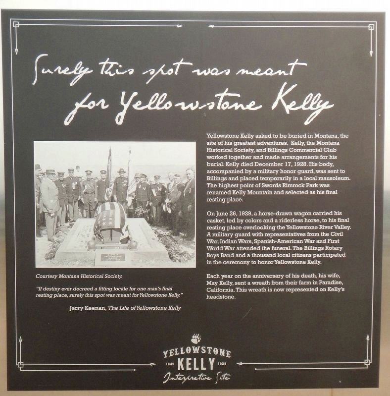 Surely this spot was meant for Yellowstone Kelley image. Click for full size.