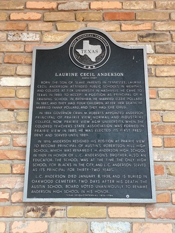 Laurine Cecil Anderson Marker image. Click for full size.