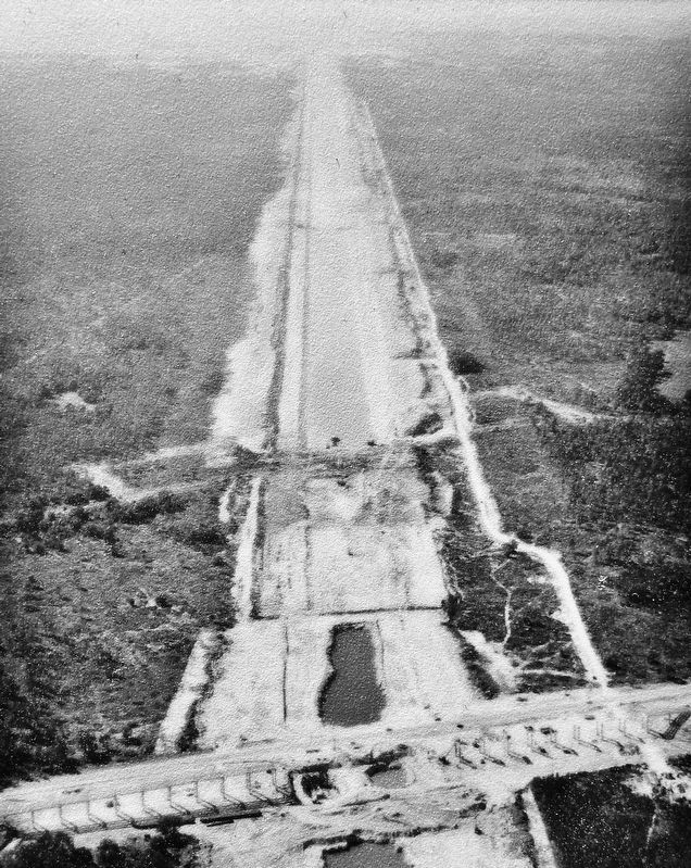 Marker detail: Canal Construction (<i>aerial view</i>) image. Click for full size.