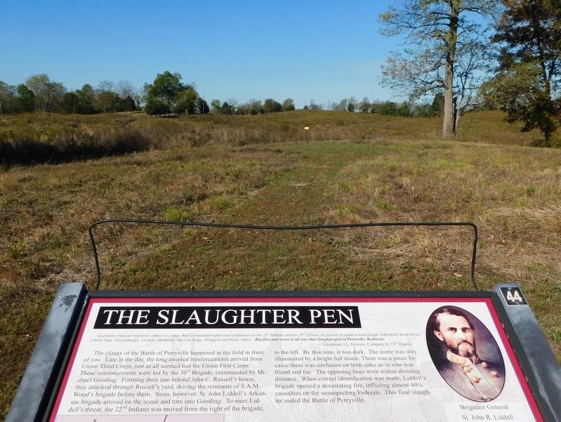 The Slaughter Pen Marker image. Click for full size.