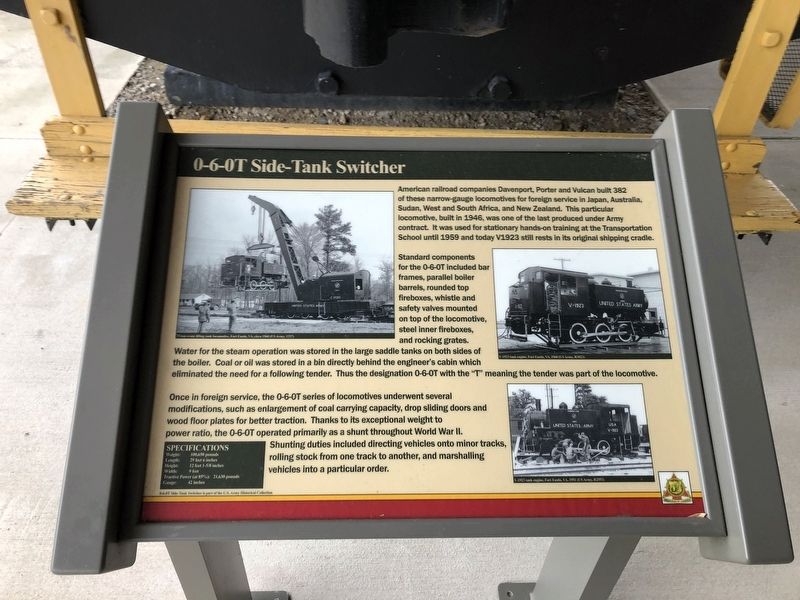 0-6-0T Side-Tank Switcher Marker image. Click for full size.