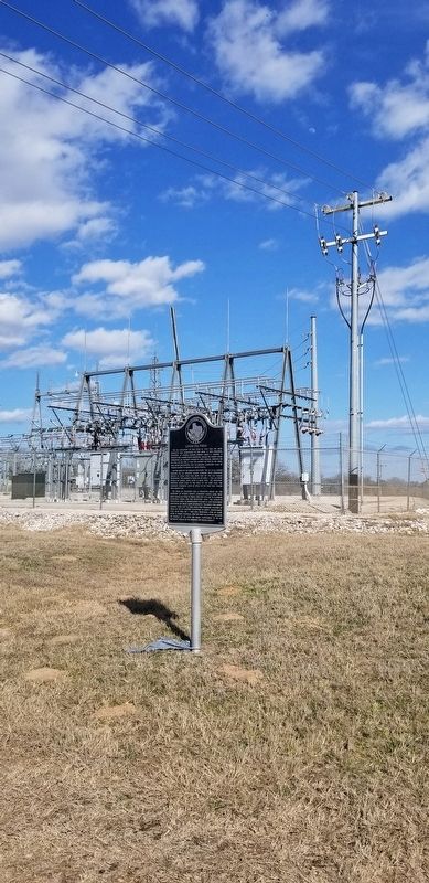 Linne Oil Field Marker image. Click for full size.