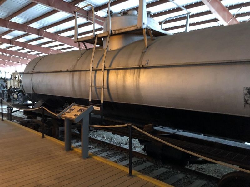 Petroleum Railway Tank Car Marker image. Click for full size.