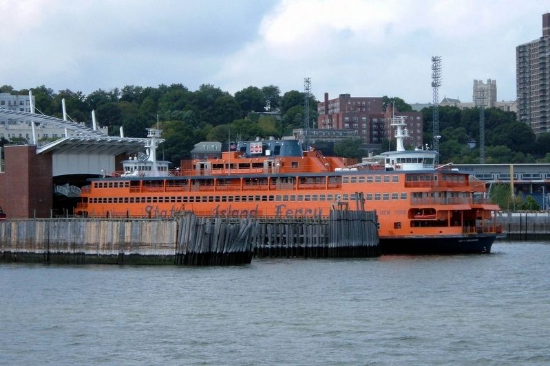 Staten Island - The Staten Island Ferryboat "Guy V. Molinari" image. Click for full size.
