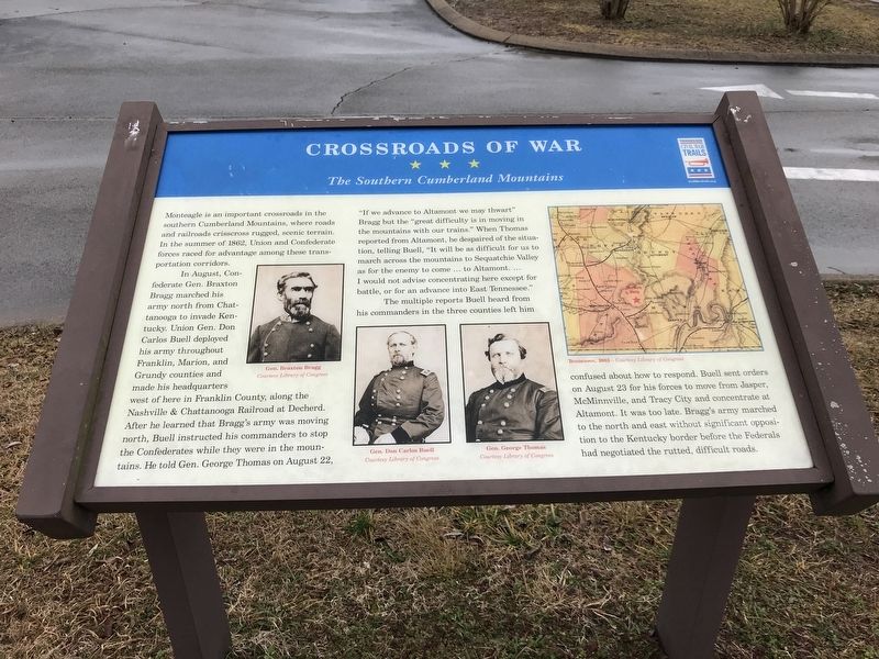 Crossroads of War Marker image. Click for full size.