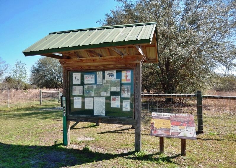 Pruitt Trailhead Kiosk. Click for full size. Pruitt Trailhead Kiosk image. Click for full size.