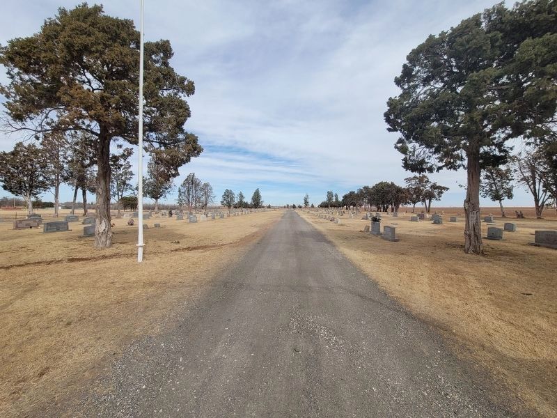 View of City of Sundown Cemetery. Click for full size. View of City of Sundown Cemetery image. Click for full size.