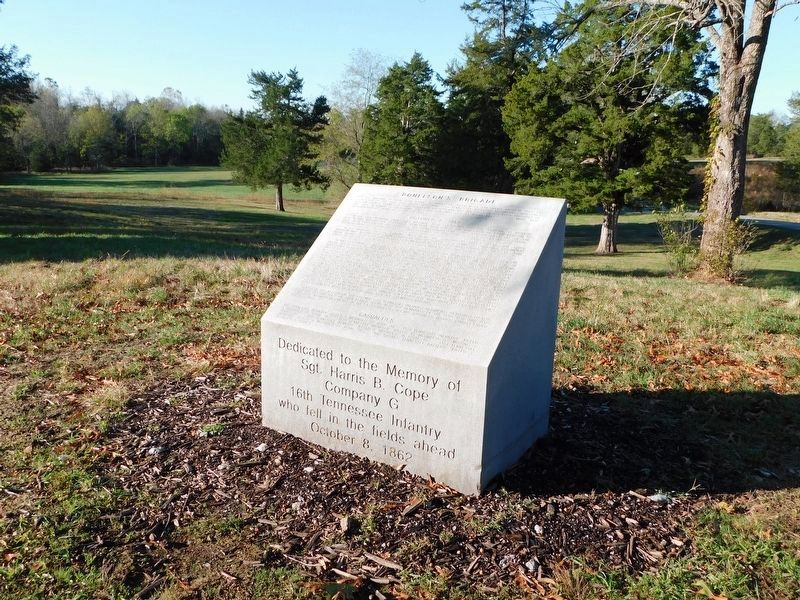 Donelson's Brigade Monument (Front) image. Click for full size.
