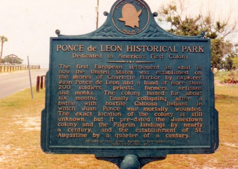 Ponce de Leon Historical Park Marker image. Click for full size.