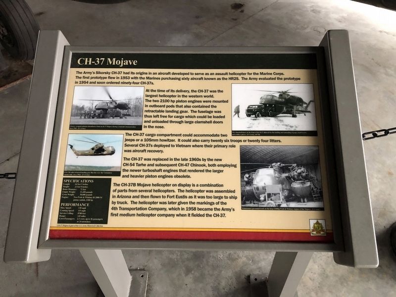 CH-37 Mojave Marker image. Click for full size.