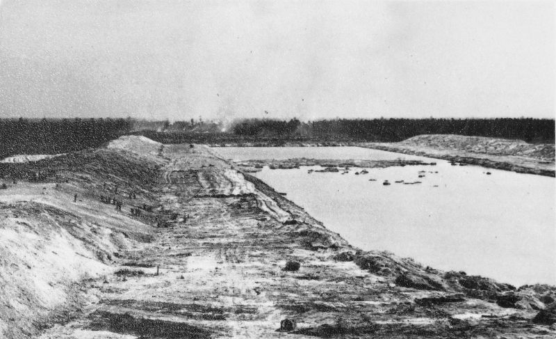 Marker detail: Barge Canal Perspective image. Click for full size.