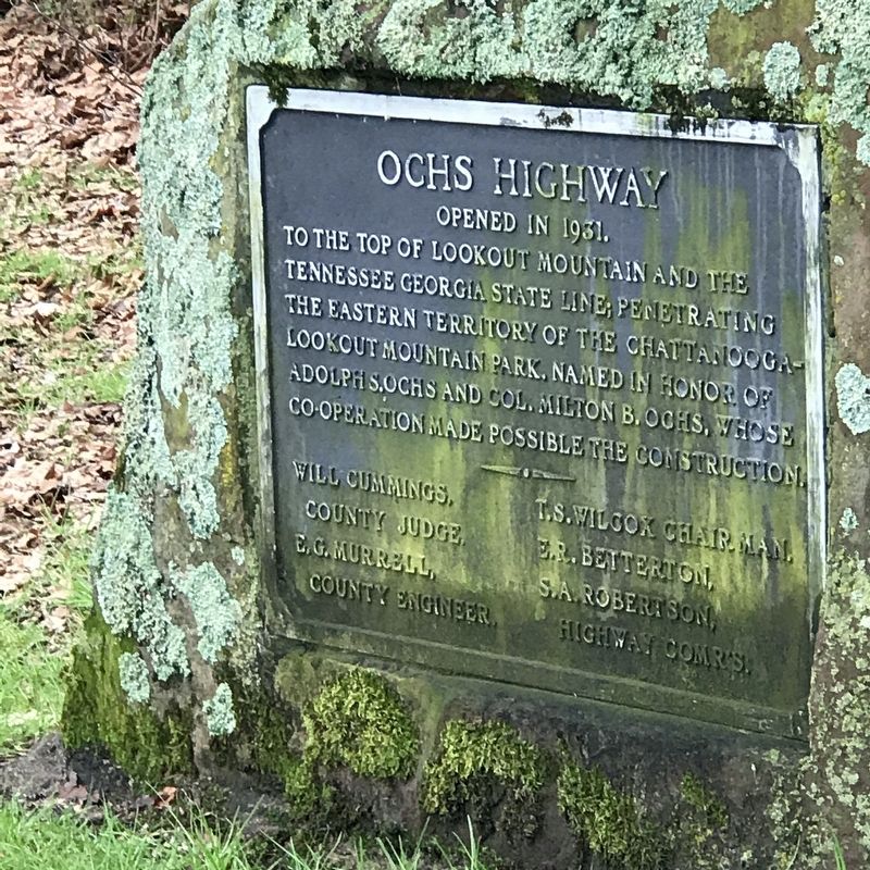 Ochs Highway Marker image. Click for full size.