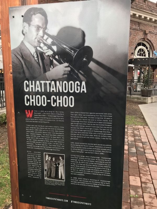 Chattanooga Choo-Choo Marker image. Click for full size.