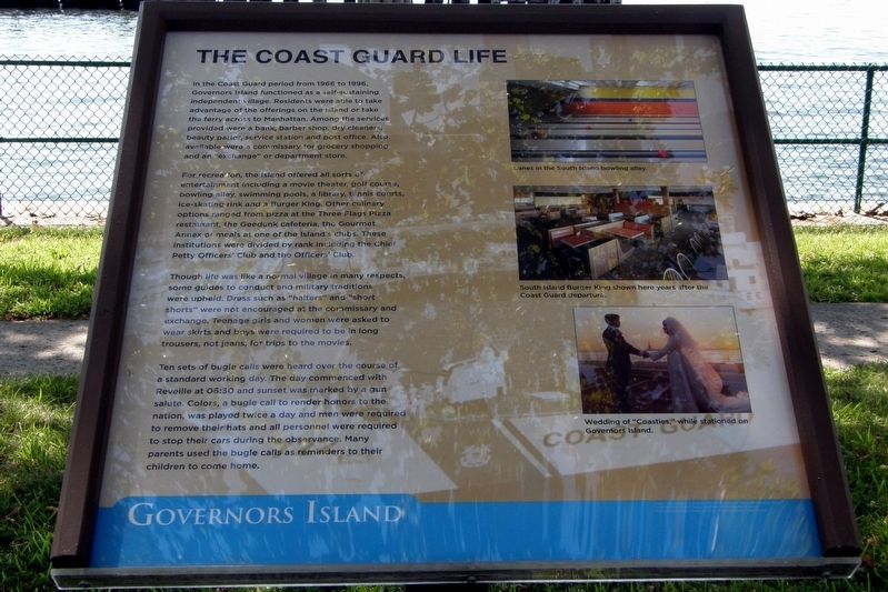 The Coast Guard Life wayside. Click for full size. The Coast Guard Life wayside image. Click for full size.