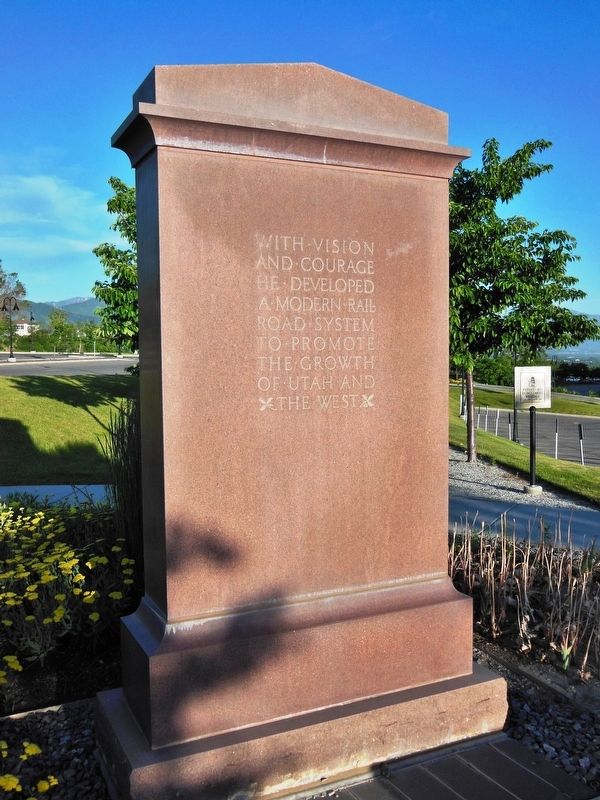 Edward H. Harriman Marker. Click for full size. Edward H. Harriman Marker image. Click for full size.