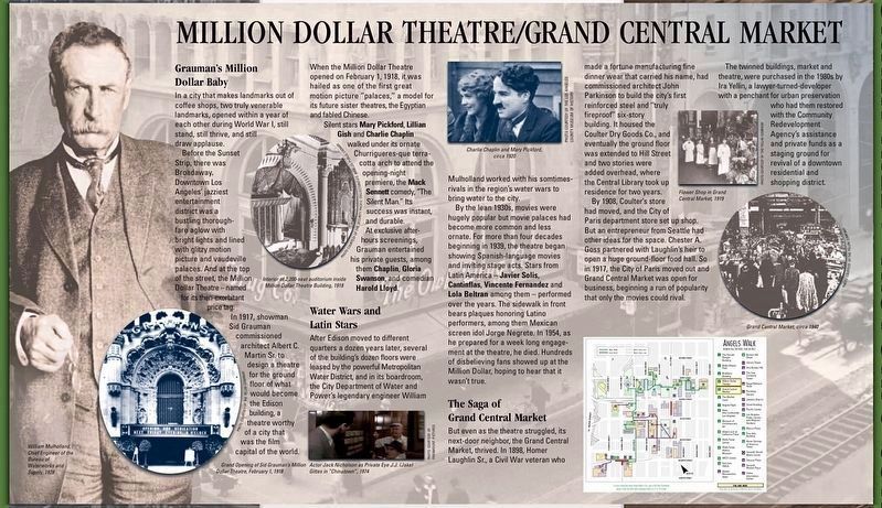 Million Dollar Theatre Marker image. Click for full size.