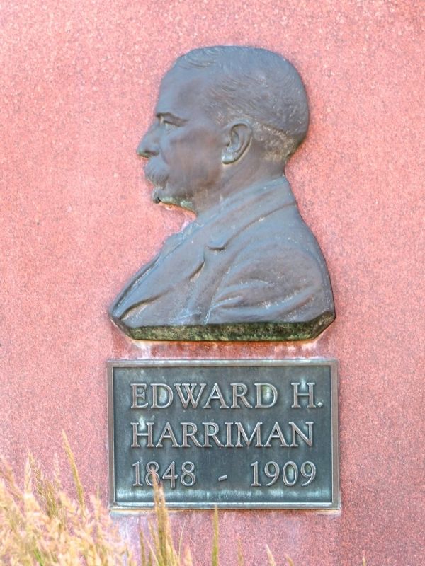 Edward H. Harriman Marker. Click for full size. Edward H. Harriman Marker image. Click for full size.