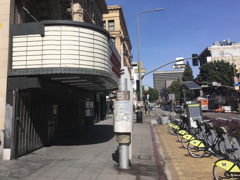 Million Dollar Theatre Marker image. Click for full size.