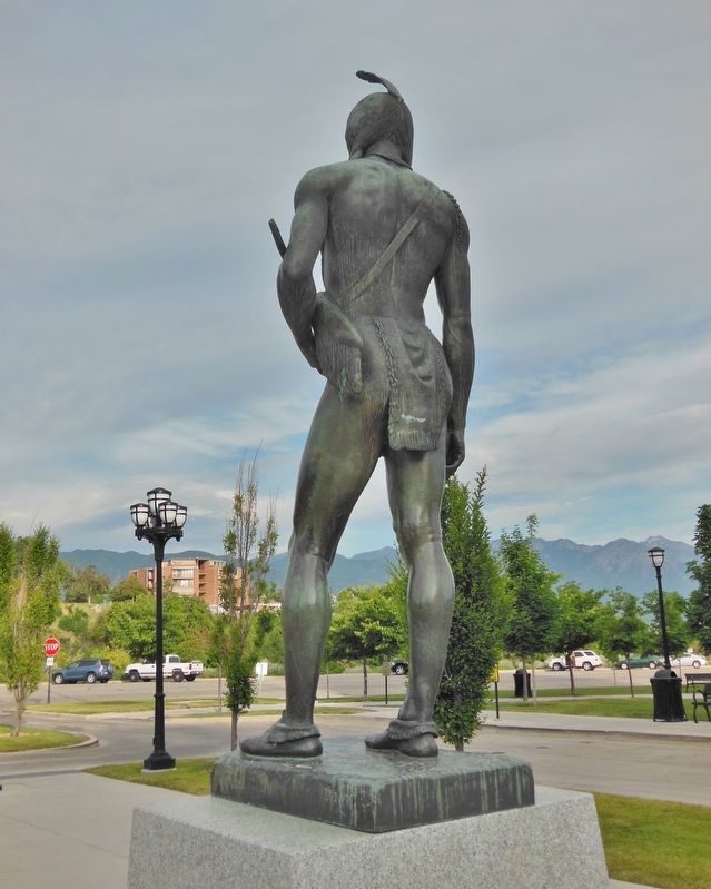 Statue of Massassoit image. Click for full size.
