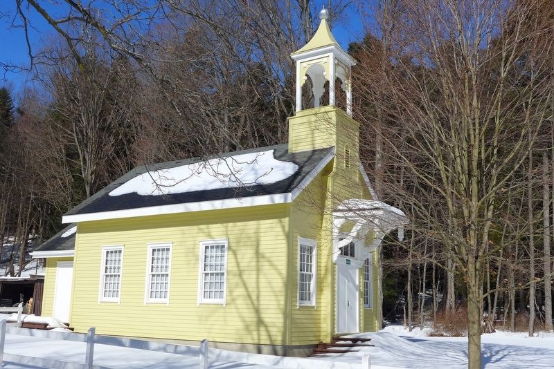 District #2 Schoolhouse Marker image. Click for full size.