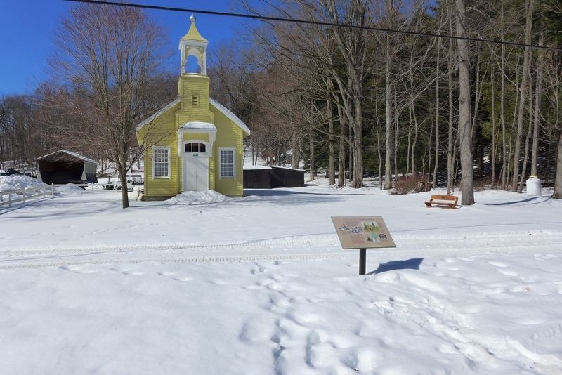 District #2 Schoolhouse Marker image. Click for full size.
