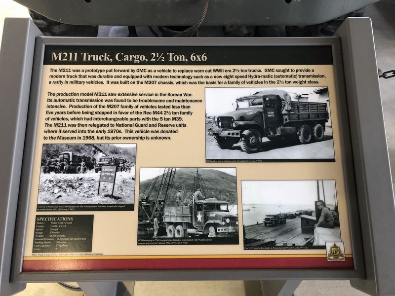 M211 Truck, Cargo, 2½ Ton, 66 Marker image. Click for full size.