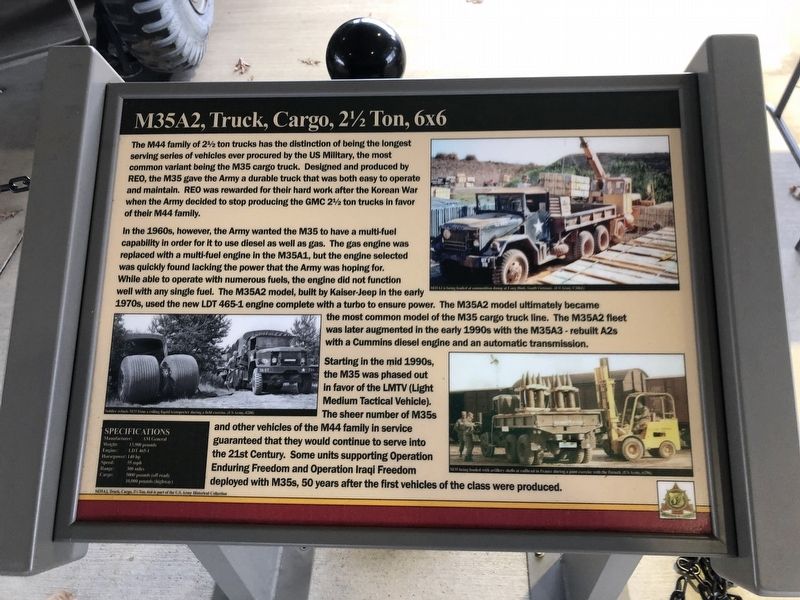 M35A2, Truck, Cargo, 2½ Ton, 66 Marker image. Click for full size.