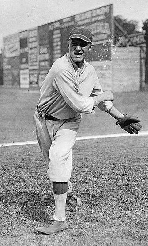 Joe Engel during his playing days image. Click for full size.