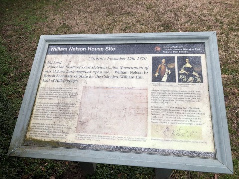 William Nelson House Site Marker image. Click for full size.