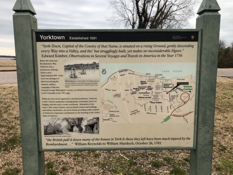 Yorktown Marker image. Click for full size.