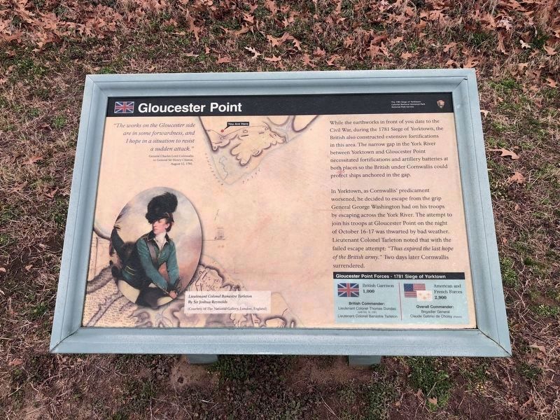 Gloucester Point Marker (updated) image. Click for full size.
