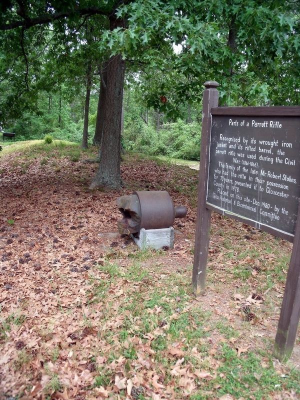 Parrott Rifle relic. Click for full size. Parrott Rifle relic image. Click for full size.