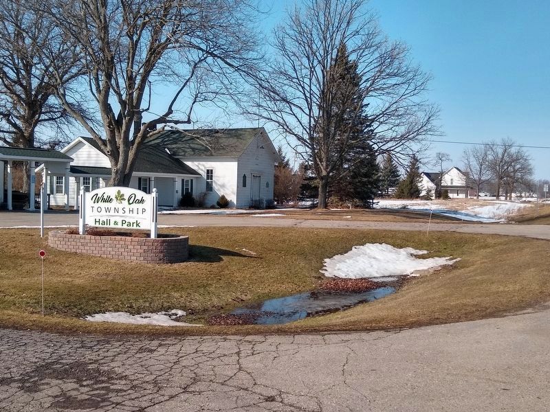 White Oak Township Hall image. Click for full size.