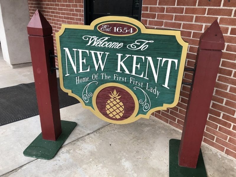 Welcome to New Kent Marker image. Click for full size.