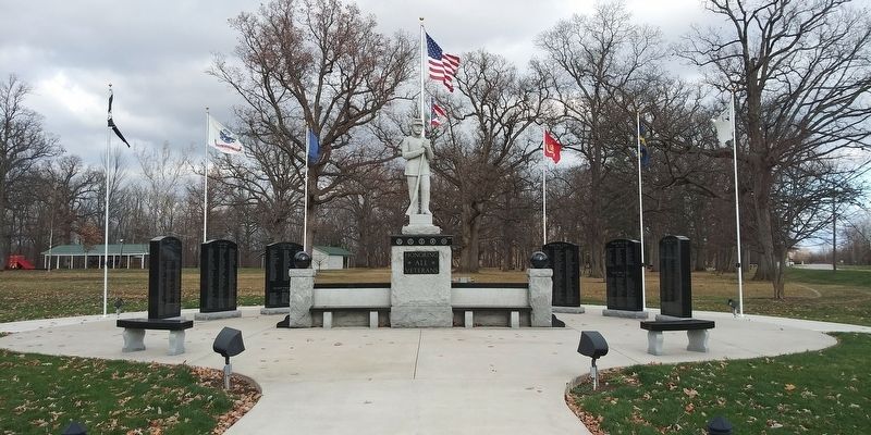 Palding County Veterans Memorial image. Click for full size.