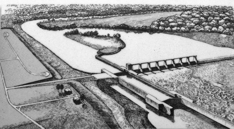 Marker detail: Illustration reveals what sits behind the trees. Click for full size. Marker detail: Illustration reveals what sits behind the trees image. Click for full size.