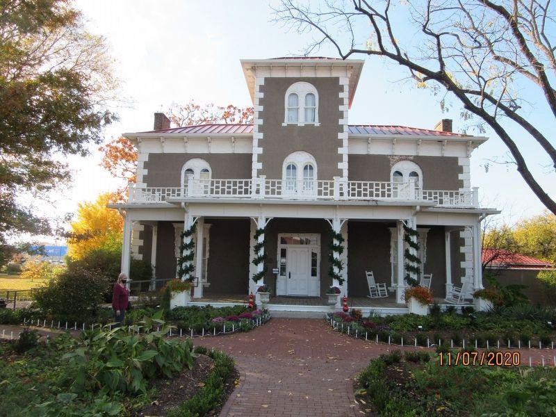 Col. Samuel W. Peel House. Click for full size. Col. Samuel W. Peel House image. Click for full size.