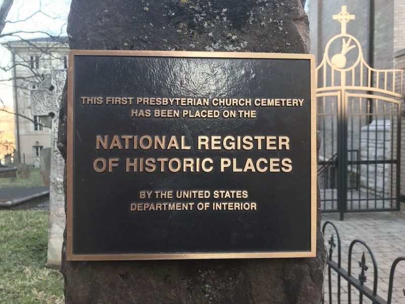 First Presbyterian Church Marker. Click for full size. First Presbyterian Church Marker image. Click for full size.