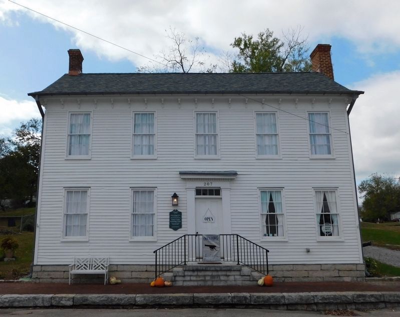 Johnson Britton House - c. 1845 image. Click for full size.