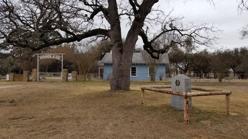 The Site of Woodland College for Boys Marker. Click for full size. The Site of Woodland College for Boys Marker image. Click for full size.
