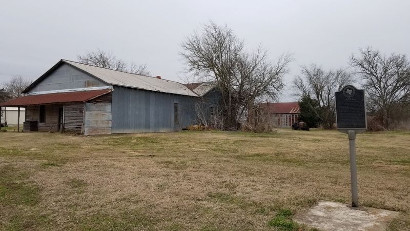 Ghost Town of Cotton Gin Marker. Click for full size. Ghost Town of Cotton Gin Marker image. Click for full size.